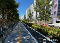 천안성성초등학교 통학로 주변‘자녀안심 그린숲 조성’