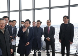 천안 찾은 원희룡 장관, 천안역세권 개발사업 현안 청취