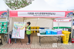 천안 흥타령춤축제 다회용기 도입 정착…올해 26만 9000여개 사용