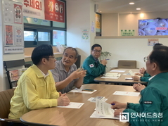충남도, 이동노동자 쉼터 현장 점검…개선방안 모색
