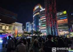 천안 최초 야간관광 축제 ‘천안의 빛 in ARARIO’ 점등식 개최