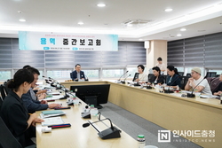 천안시 성성호수공원, 사계절 담은 미디어아트 조성