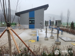 천안시 광덕 원덕지구, 마을하수도 사용 개시