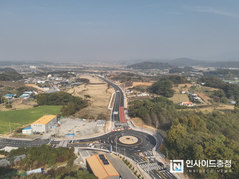충남 홍성 고암-역재 지방도 609호선 개통