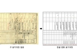 충남도, 옛 토지대장 한글화 사업 “일제 잔재 뿌리 뽑는다”