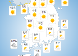 [날씨] 빙판길 및 도로 살얼음 주의, 동쪽 지역 대기 건조
