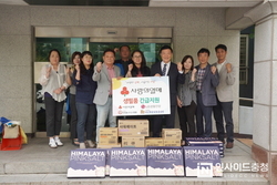 기업·봉사단체 함께 손잡고 추석맞이 나눔, 천안 이웃에 온정 전달