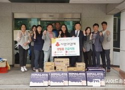 기업·봉사단체 함께 손잡고 추석맞이 나눔, 천안 이웃에 온정 전달