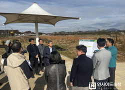 충남도의회 ‘풍서천 천수지구’ 방문해 애로사항 점검