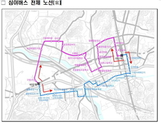 심야에도 버스는 달린다…아산시 심야버스 20일부터 시범 운행