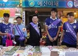 박경귀 아산시장 “전통시장 이용하고 지역경제 살리기에 동참해주세요”