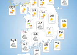 [날씨] 내일부터 서쪽지역 많은 눈, 모레부터 강추위, 동쪽지역 대기 건조