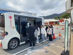 충남도 자율주행차 시범운행 종료, 2개월간 1848명 탑승
