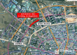 아산문화공원~(구)국도21호 도로 단절구간 도시계획도로 지정 추진